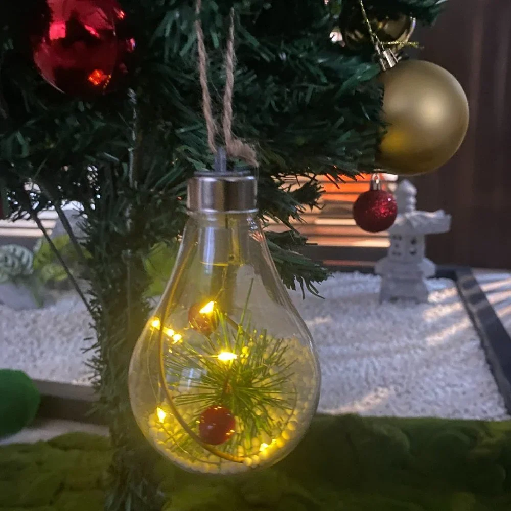 LED transparent Christmas ball
